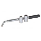 Pro-Line teleskopinis L tipo ratų raktas 17x19/ 21x23mm - 29023