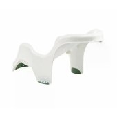 Baby bath chair with anti-slip function white