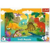 Trefl Puzzle 15pcs frame Dinosaurs 31359 Trefl