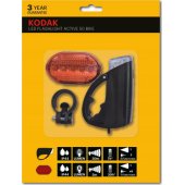 Kodak Bike Lights Led Active 50 2 pcs Front + Rear ip44