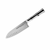 BAMBOO Santoku hollow ground 6.3"/ 160mm
