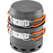 Neo 2-in-1 pot set with heat sink