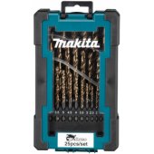_8257823 MAKITA HSS-G M-FORCE metalinių grąžtų rinkinys, 25 vnt., 1–13 mm