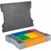 BOSCH įdėklai, skirti L-BOXX 102, 12 dalių - 1600A016N9