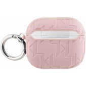 KLA3PGKIPP Monogram Karl Head Apple AirPods 3 Pink