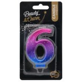 Torto žvakutės smeigtukas Number 6