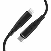 USB-C į Lightning 30W juodas
