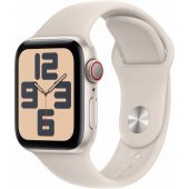 Watch SE 2 Cellular 44mm Starlight aliuminis/ Starlight Band S/ M