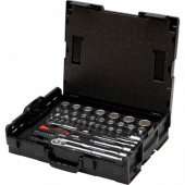 Wiha socket wrench and bit set 1/ 4 and 1/ 2, 60 pieces (with 2 ratchets