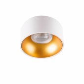 Kanlux white-gold recessed spotlight MINI RITI GU10 W/ G 27576