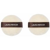 Laura Mercier vidutinės veliūrinės pudros kempinėlės, 2 vnt.