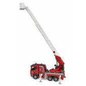 Scania Super 560R Feuerwehr mit Drehleiter, Wasserpumpe, Light