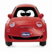 _6791467 Chicco FIAT 500 su nuotolinio valdymo pultu, raudonas