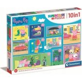 Clementoni Clementoni dėlionė 10in1 Peppa Pig 20271