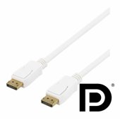 Cable DisplayPort 1.2 4K 60Hz 2m White