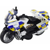 Police Motorcycle Pull Back Alloy