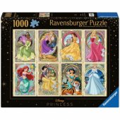 Ravensburger Puzzle Disney Princess - Nouveau Art Princesses (1000 pie