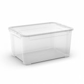 Basket T Box Clear 47L 39x56x29cm