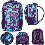 Herlitz Ultimate CamoPurple, kuprinė (violetinė/ šviesiai mėlyna)