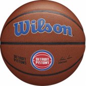 Wilson Wilson Team Alliance Detroit Pistons Ball WTB3100XBDET Brown.