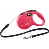 Flexi New Classic Automatic Cable Leash S 5m Red