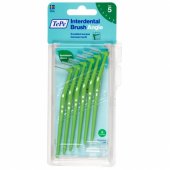 Angle interdental brushes 0,8mm 6 pcs