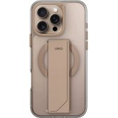 Heldro Max Magclick įkrovimo dėklas, skirtas iPhone 16 Pro, taupe aukso spalvos