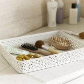 Basket My Style Rattan Cream A4 6x27x36cm