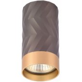 D55*H105mm Brown/ Gold