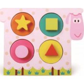 Brimarex Top Bright Wooden Blocks - Sheep (1583307)