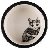 Trixie Dots Ceramic Bowl for Cat 0.3l