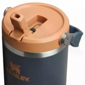 The IceFlow Flip Straw 2.0 Tumbler 0,89L pilka