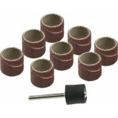 Dedra Grinding Tape 12.7mm,K60,K120, set of 9pcs