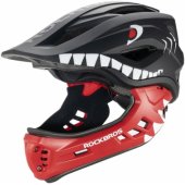 TT-32006 Shark S 48-52cm, juoda/ raudona