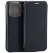 "Book Magnetic Case Apple iPhone 16 Pro Max" Black