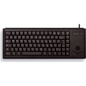 _866363 CHERRY G84-4400 Slimline (US), klaviatūra (juoda, amerikietiška klaviat