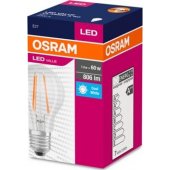 Ledvance OSRAM LED kaitrinė VALUE ClasA 230V 7W 840 E27 nedimeriuojama lemputė
