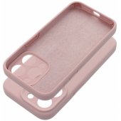 Silicone 2mm dėklas iPhone 17 Air, pudros rožinė
