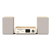Classic Stereo Cotton White/ Oak