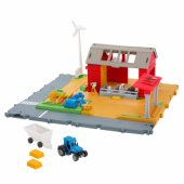 Mattel MB FARM TRACTOR FIGURE SET HRY42 PUD3