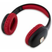 Bicolor Kitty Metal Head Logo Bluetooth Stereo Black/ Red