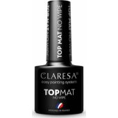 Claresa CLARESA_Top Mat No Wipe top utwardzający do lakieru hybrydoweg