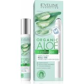 Eveline Organic Aloe Nawilżający roll-on modelujący kontur oczu 3w1 -c