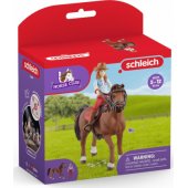 Schleich Horse Club Hannah & Cayenne, play figure