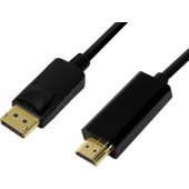 Kabel adapter LogiLink CV0127 DisplayPort 1.2 - HDMI 1.4, 2m