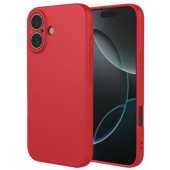Silikoninis dėklas Apple iPhone 17, raudonas