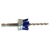Metalo ir medžio grąžtas su gylio ribotuvu Ø3mm, HEX kotas