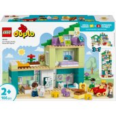 10470 3 in 1 Modern Family House with Figures