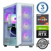 Ryzen 5 5500 16GB 250SSD M.2 NVME+2TB RTX3050 6GB no-OS White