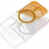 Golden Case with MagSafe iPhone 17 Pro Max/ 18 Pro Max Gold